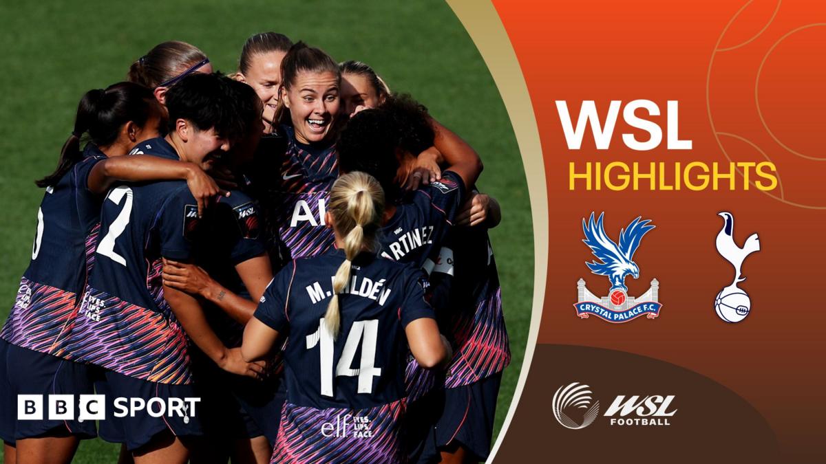 WSL Highlights: Crystal Palace 0-7 Tottenham Hotspur