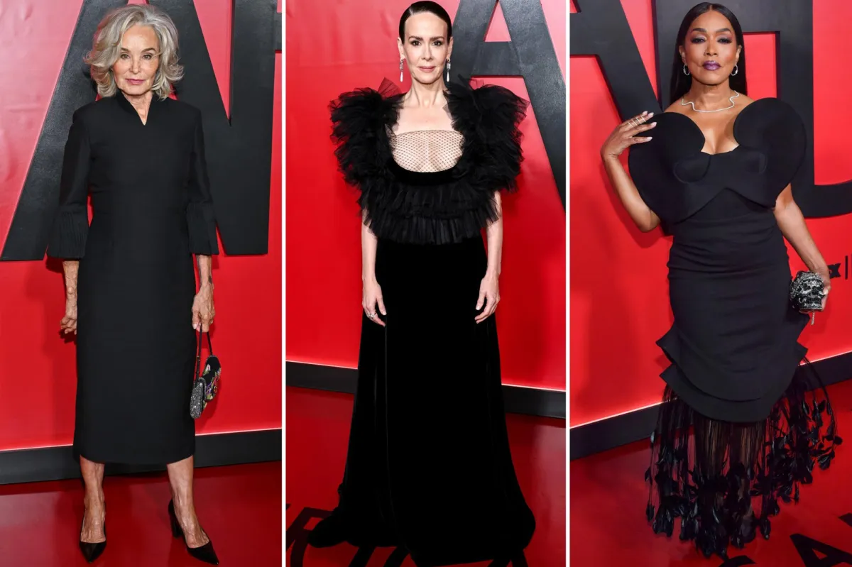‘American Horror Story: 13’ Premiere Red Carpet: Jessica Lange, Sarah Paulson, Angela Bassett Lead Star-Studded Arrival