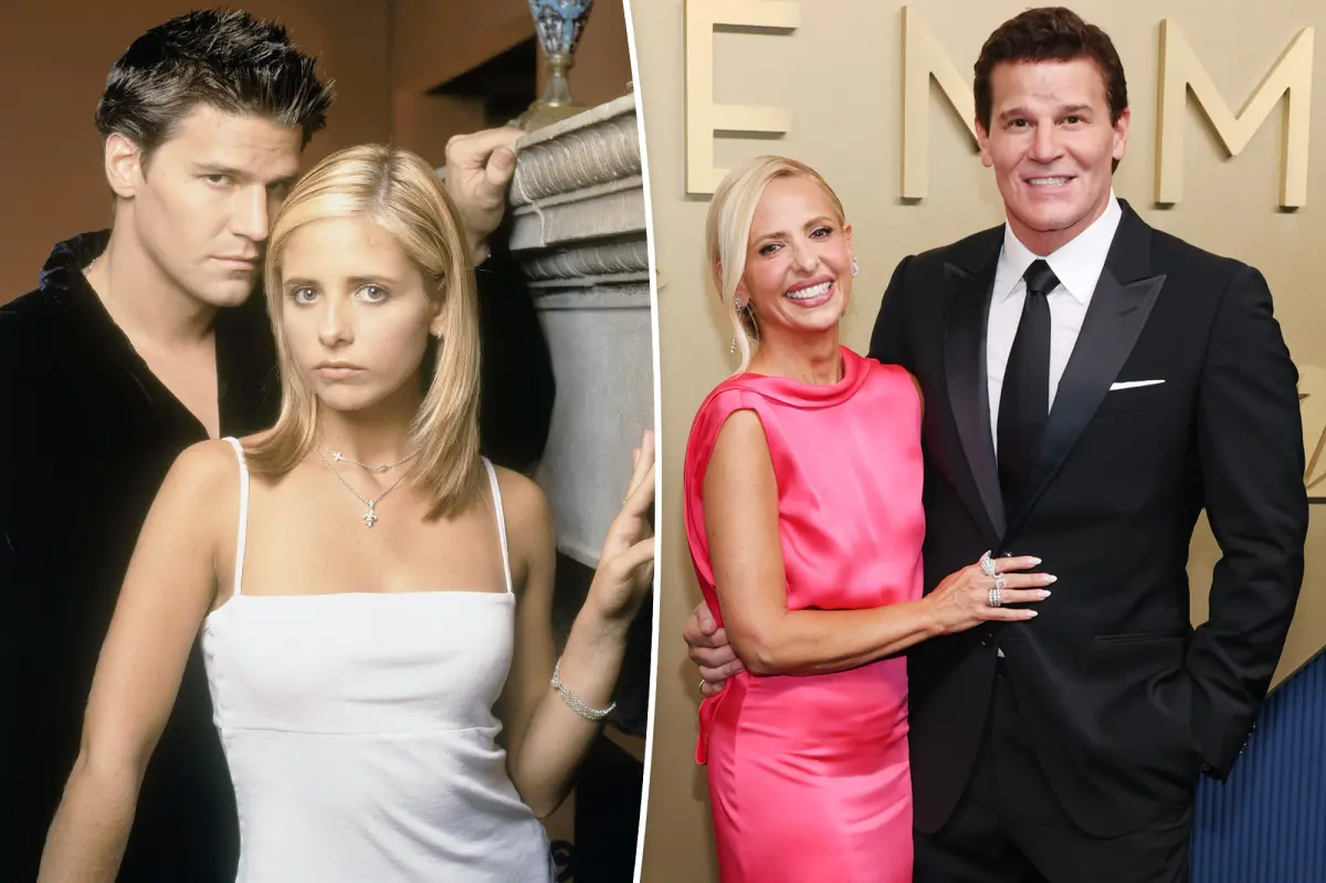‘Buffy the Vampire Slayer’ Stars Sarah Michelle Gellar and David Boreanaz Reunite at 2026 Emmys